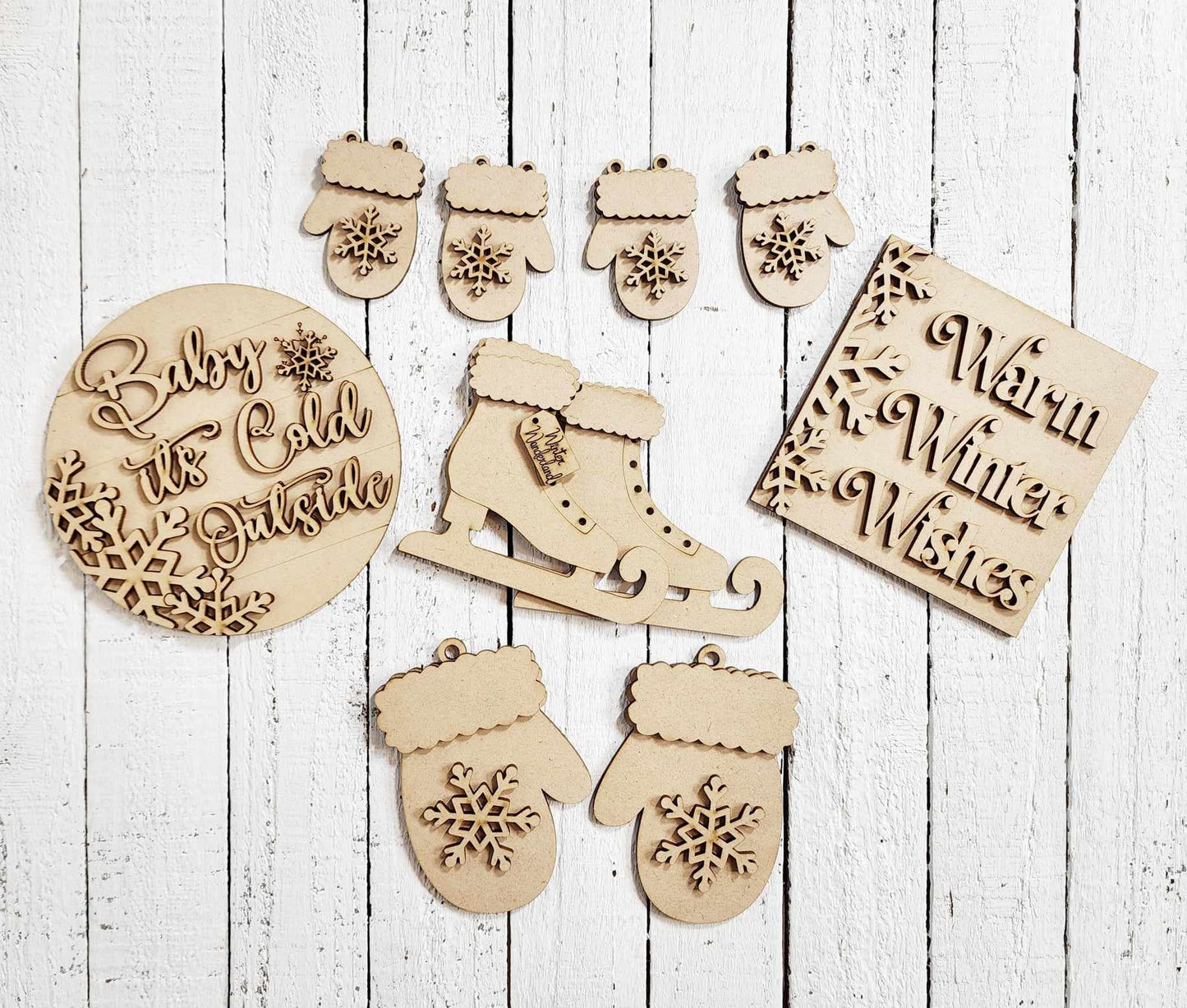 Warm Winter Wishes Tray Kit