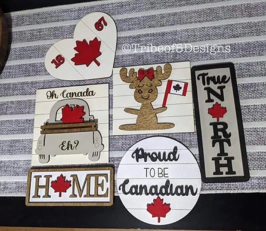 Canada Day Beaver Tray Kit