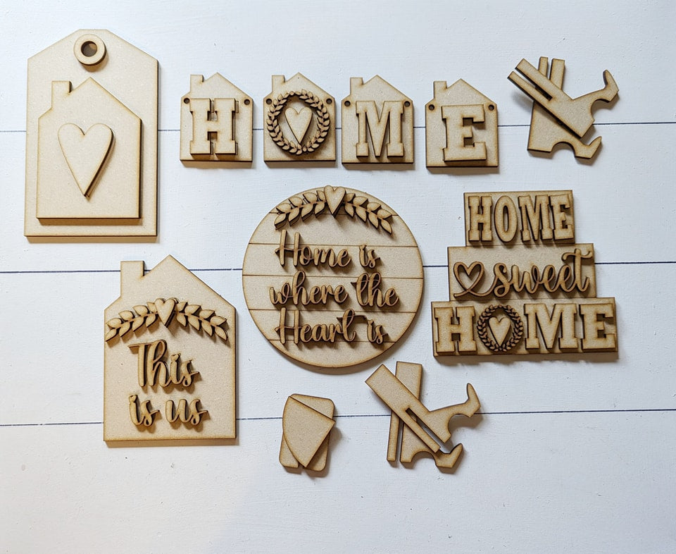 Home Sweet Home Tray Kit