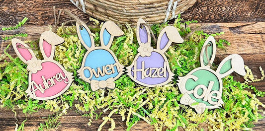Easter basket Name Tags