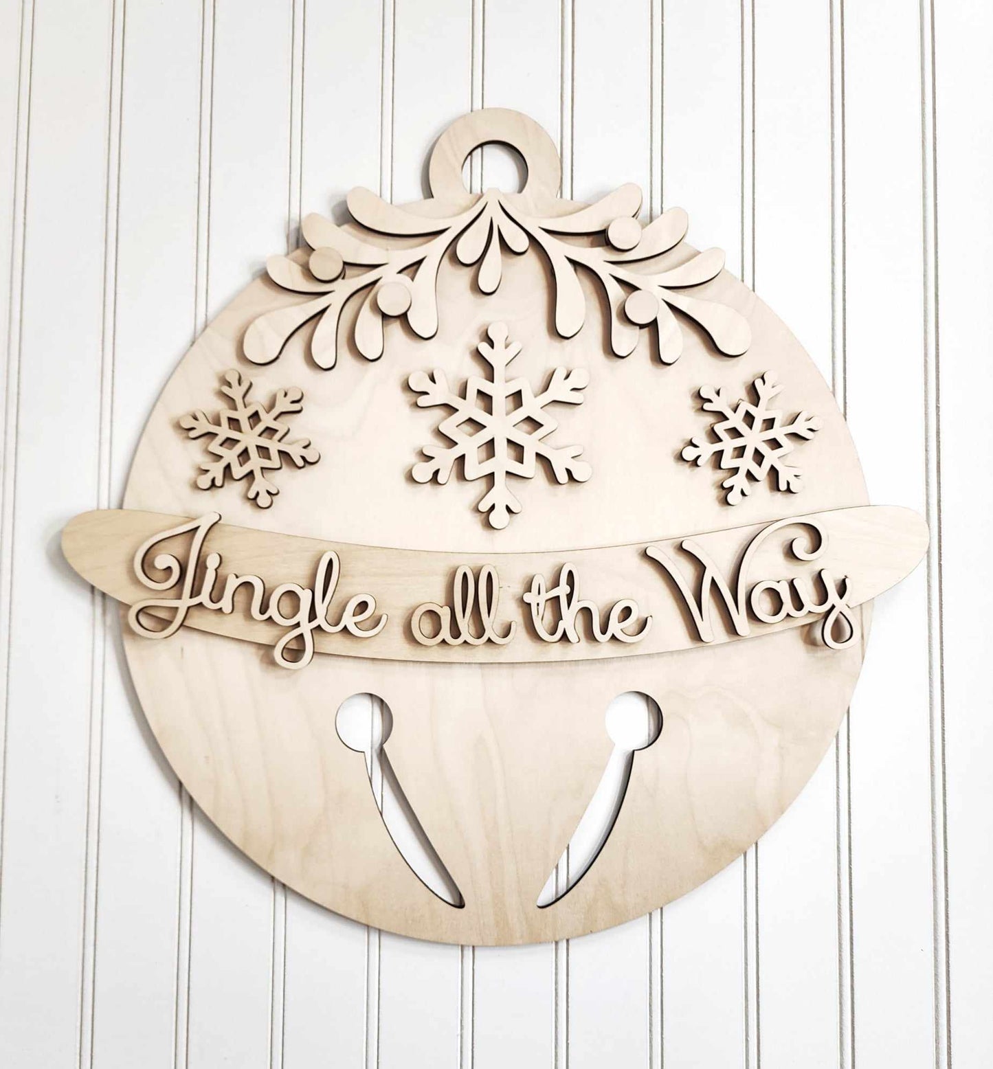 Jingle all the Way Mini Doorhanger