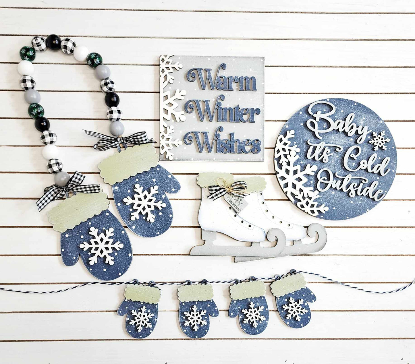 Warm Winter Wishes Tray Kit