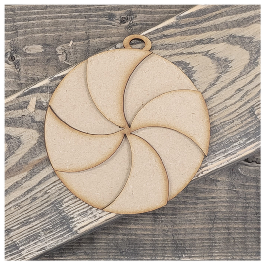 Pinwheel Candy Ornament