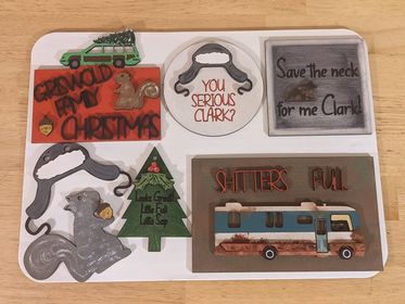 National Lampoon's Christmas Vacation Tray kit